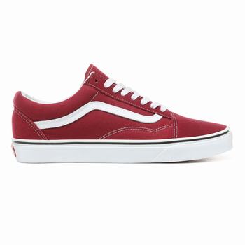 Férfi Vans Old Skool Tornacipő VA1740932 Piros/Fehér